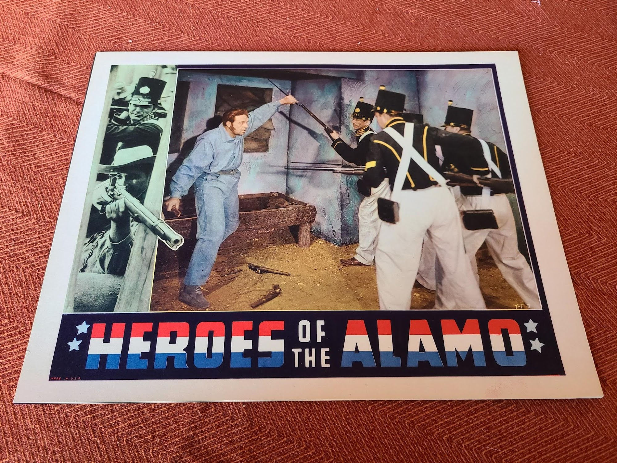 Heroes Of The Alamo 1937 Western Lobby Cards