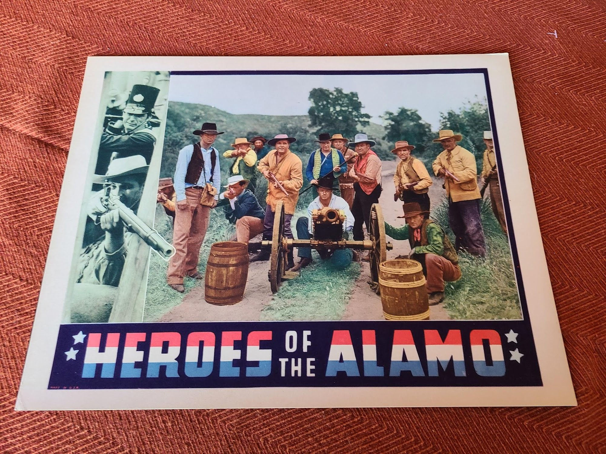 Heroes Of The Alamo 1937 Western Lobby Cards