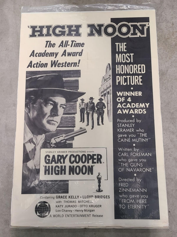 High Noon 1952 1 Sheets/US