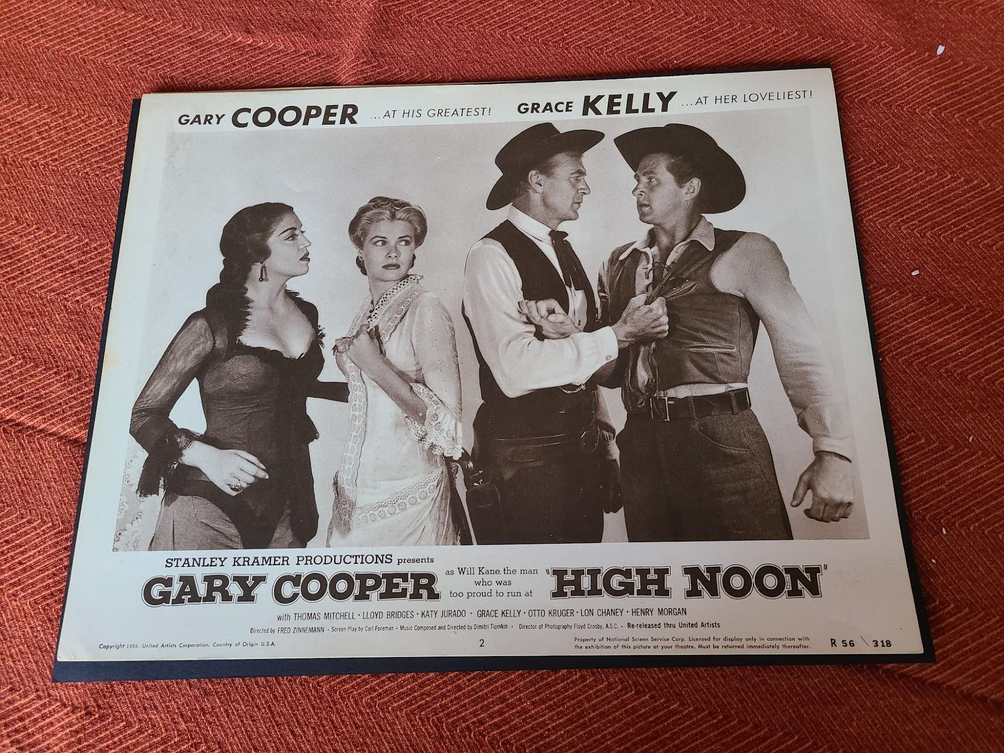 High Noon 1952 Western Lobby Cards