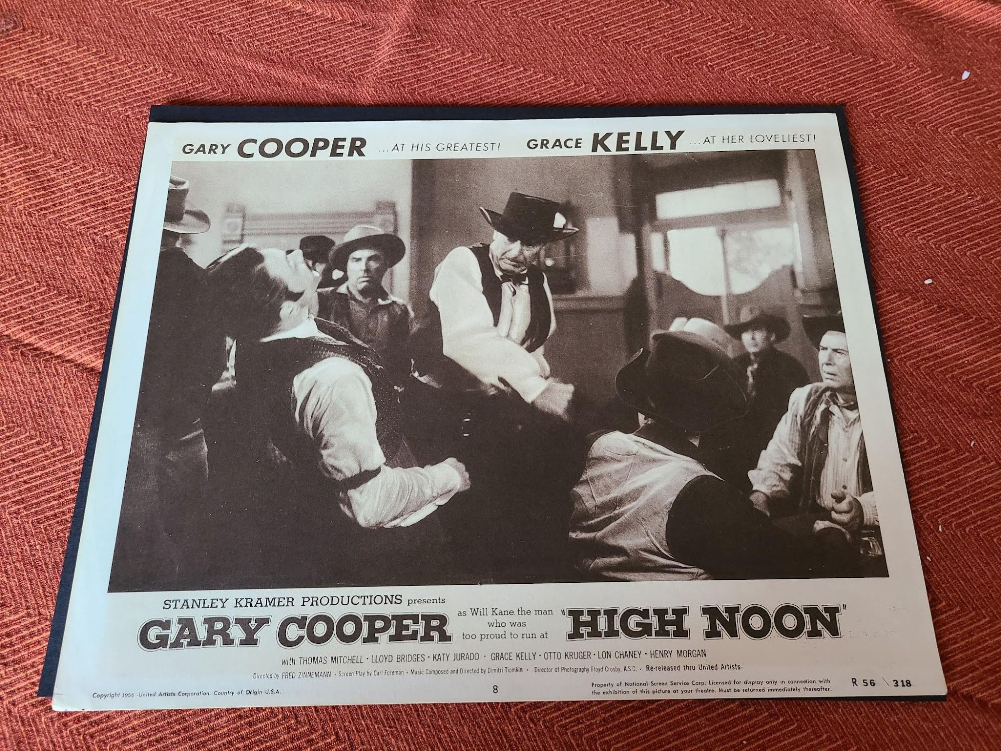 High Noon 1952 Western Lobby Cards