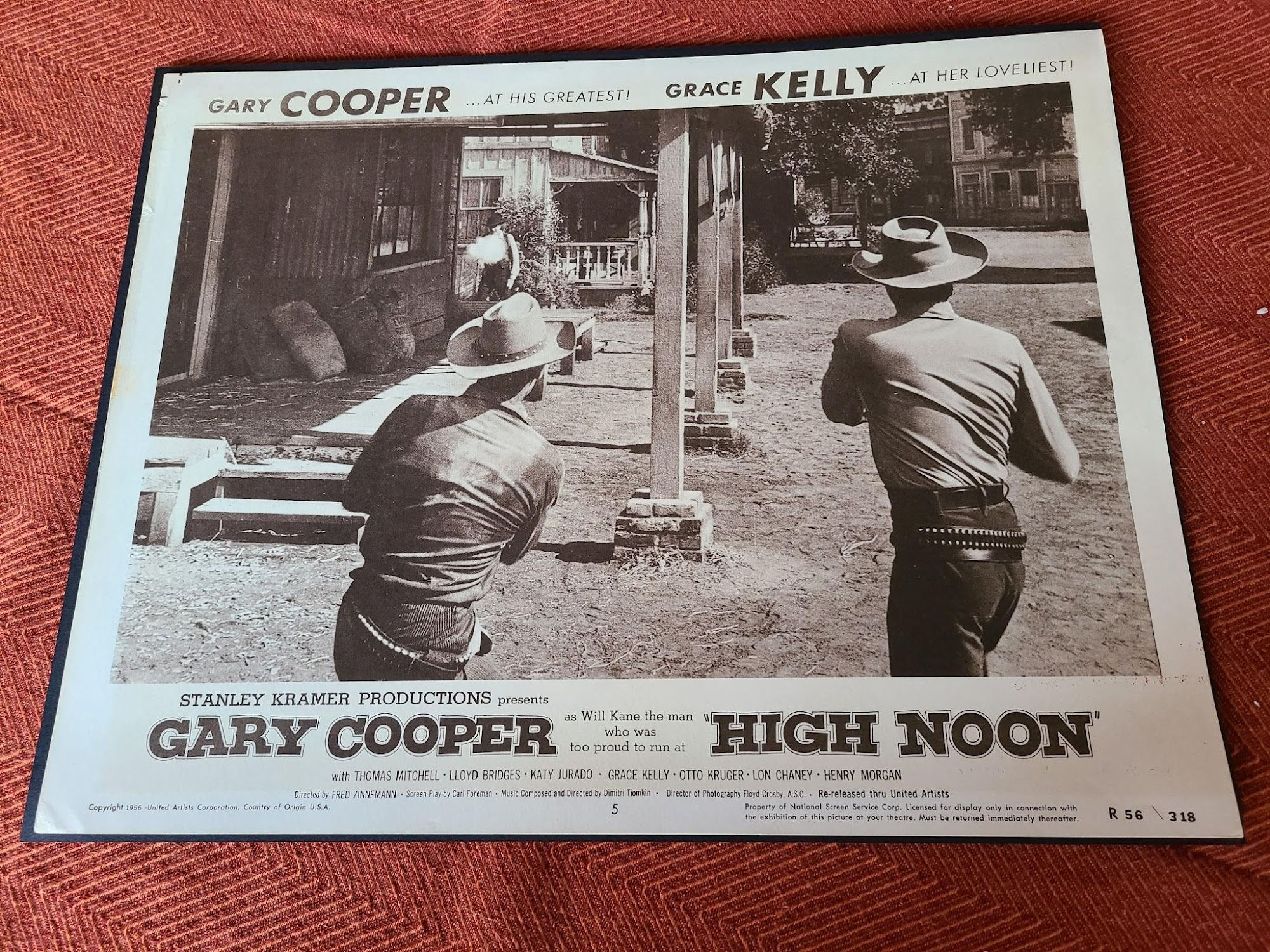 High Noon 1952 Western Lobby Cards