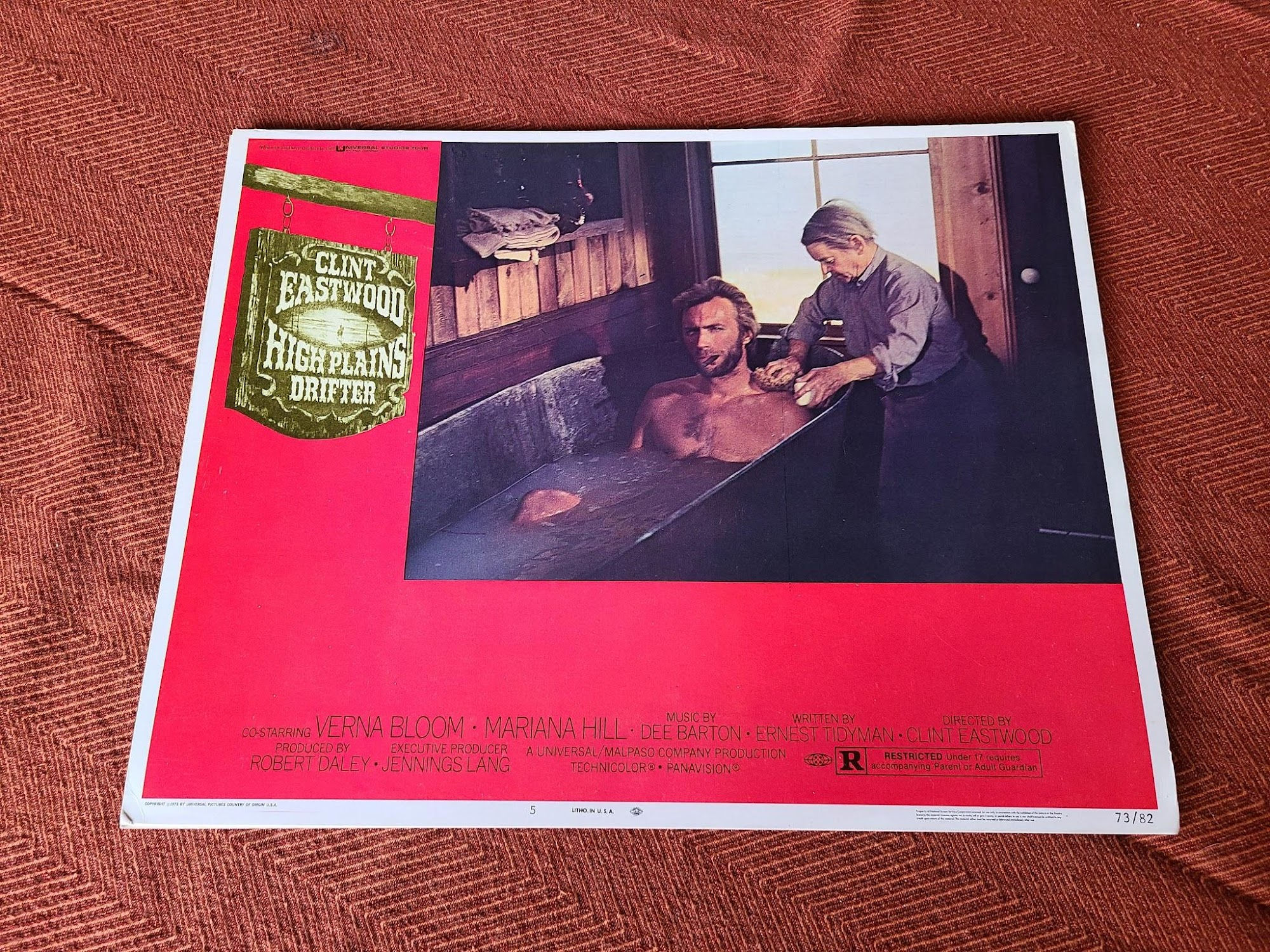 High Plains Drifter 1973 Western Lobby Cards