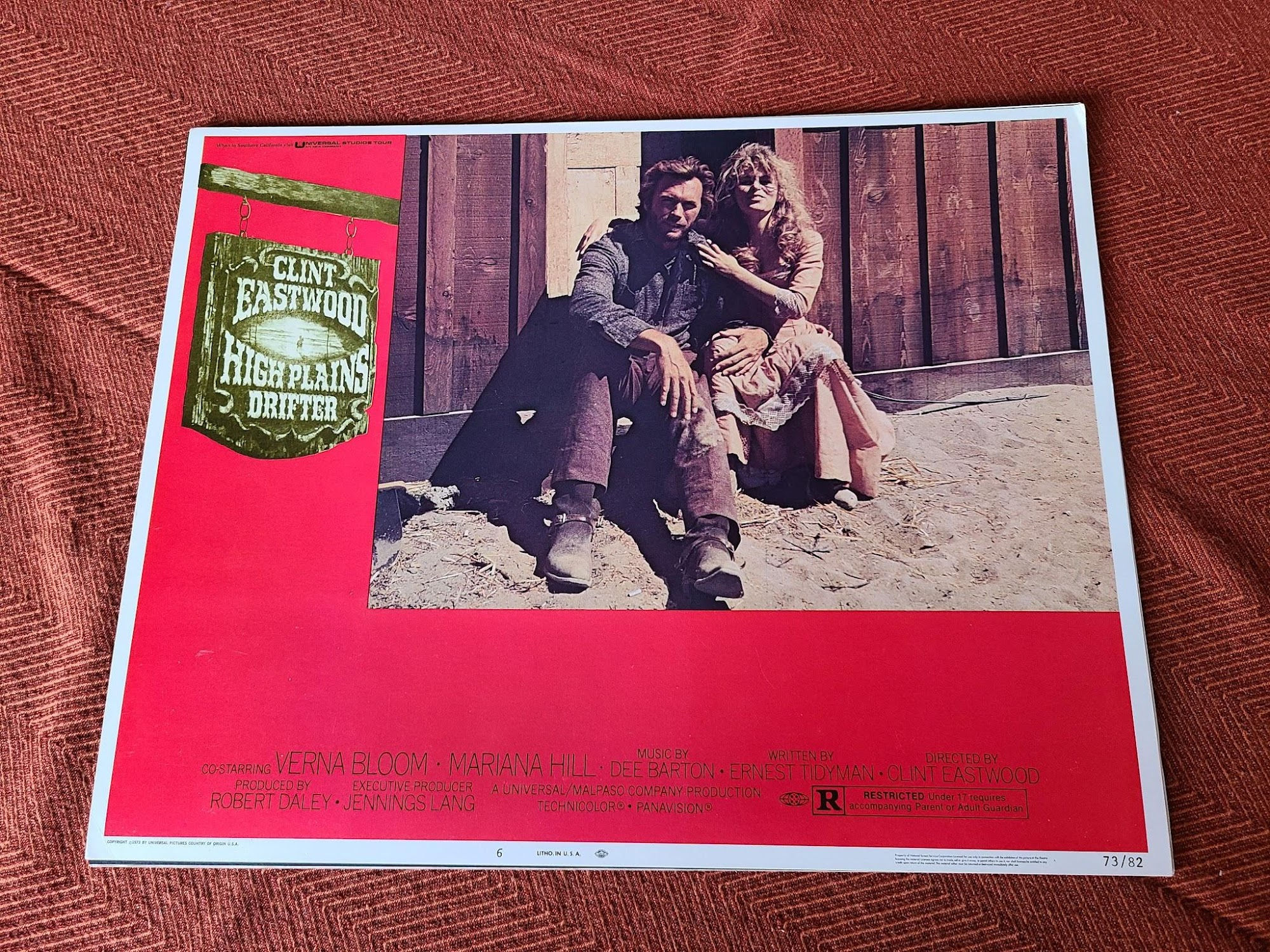 High Plains Drifter 1973 Western Lobby Cards