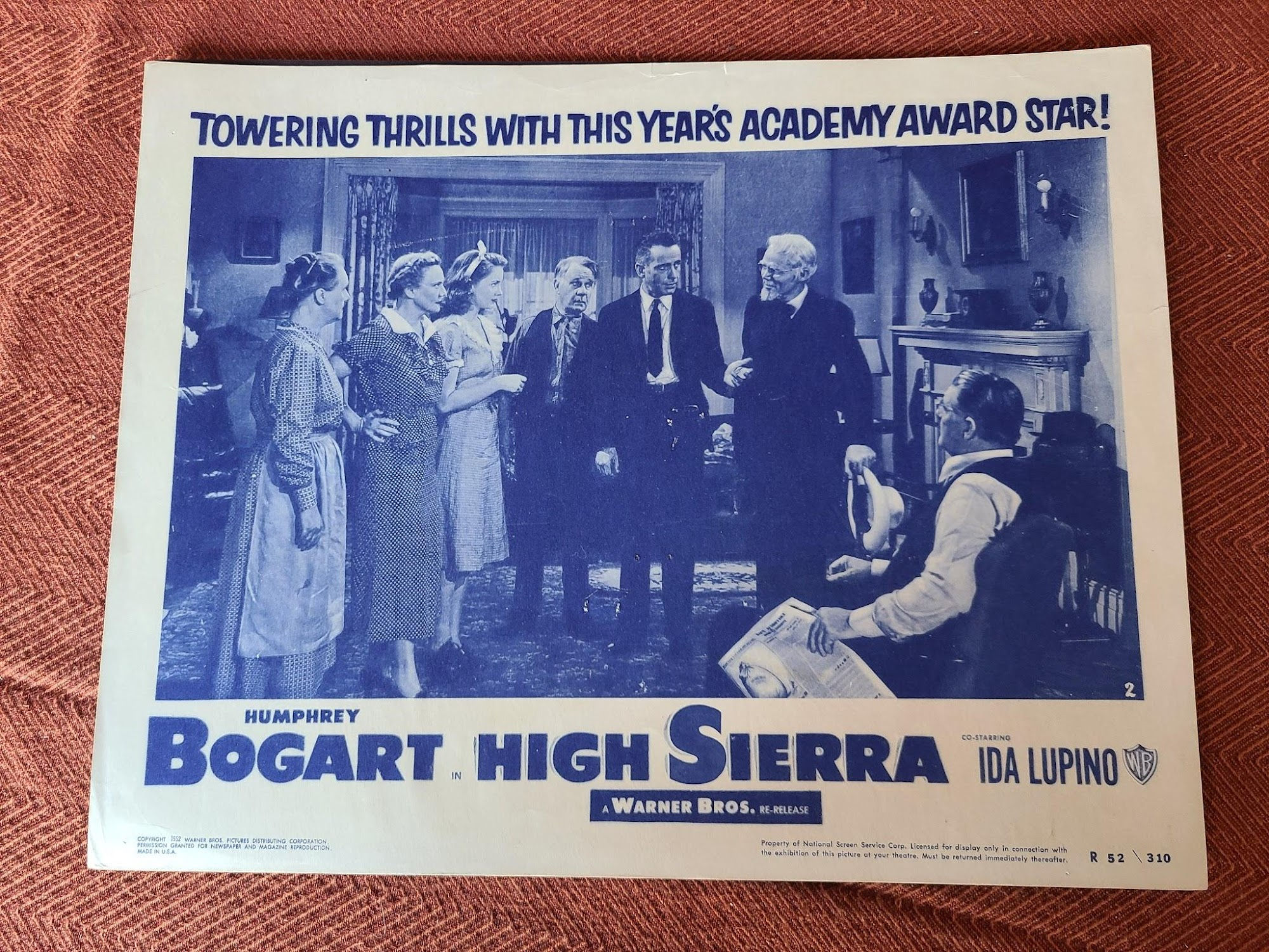 High Sierra 1941 General Lobby Cards