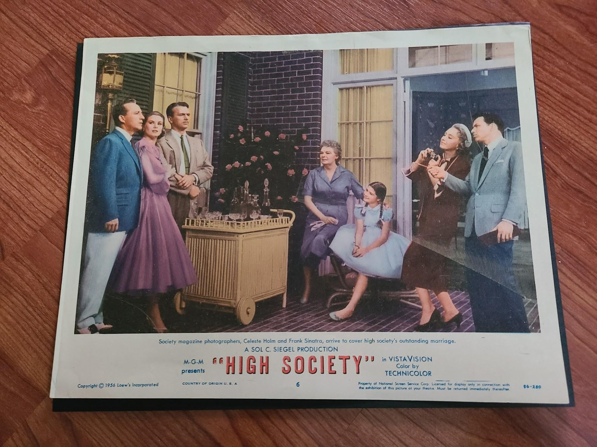 High Society 1956 General Lobby Cards
