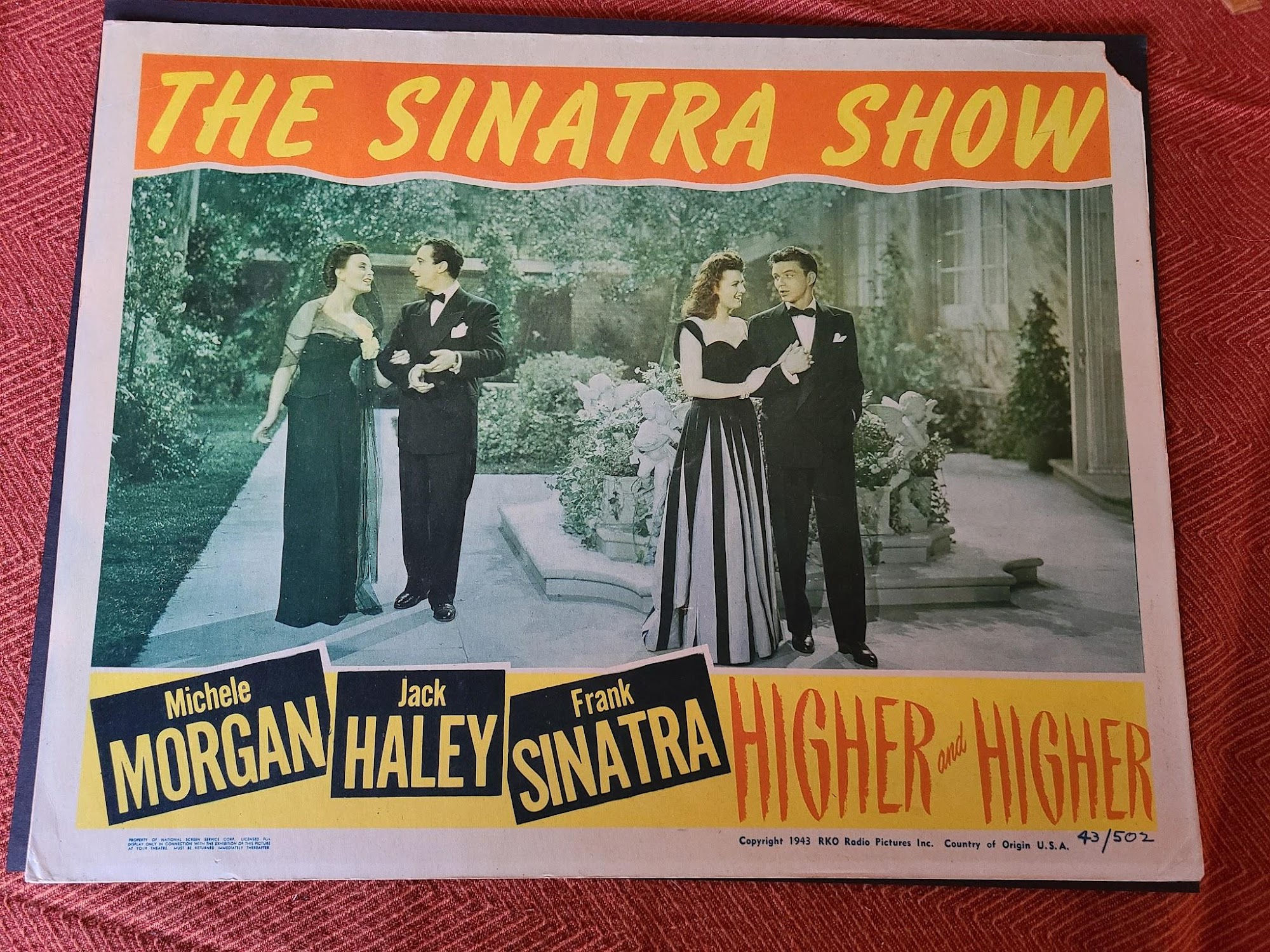 Higher And Higher 1943 General Lobby Cards