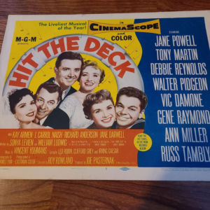 Hit The Deck 1955 Title Cards