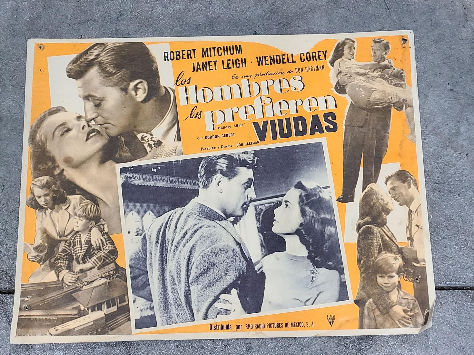 Holiday Affair 1949 Mexican Lobby Cards