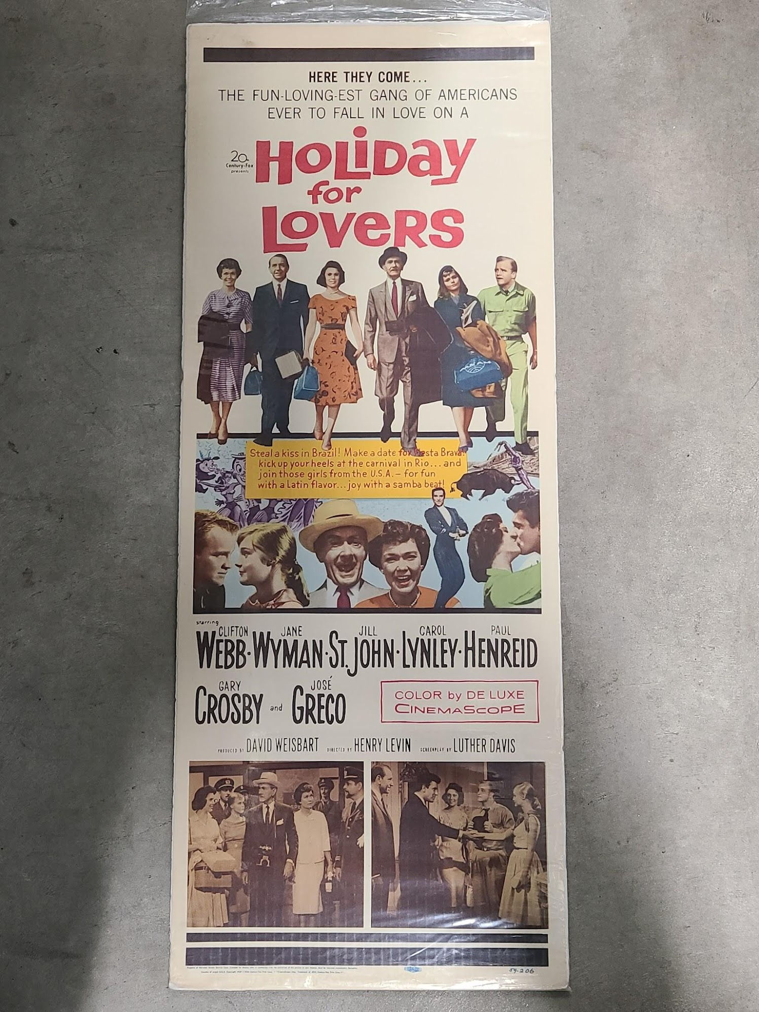 Holiday For Lovers 1959 Inserts