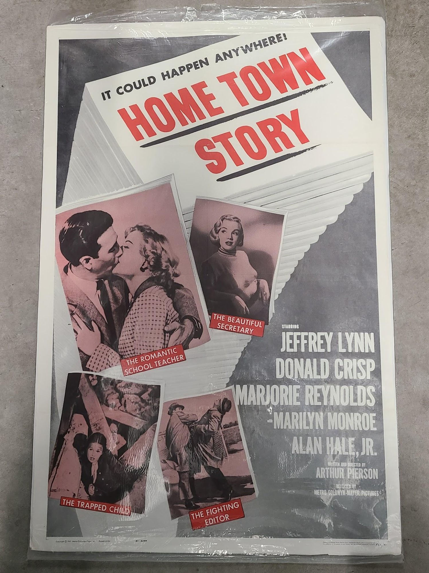 Home Town Story 1951 1 Sheets/US