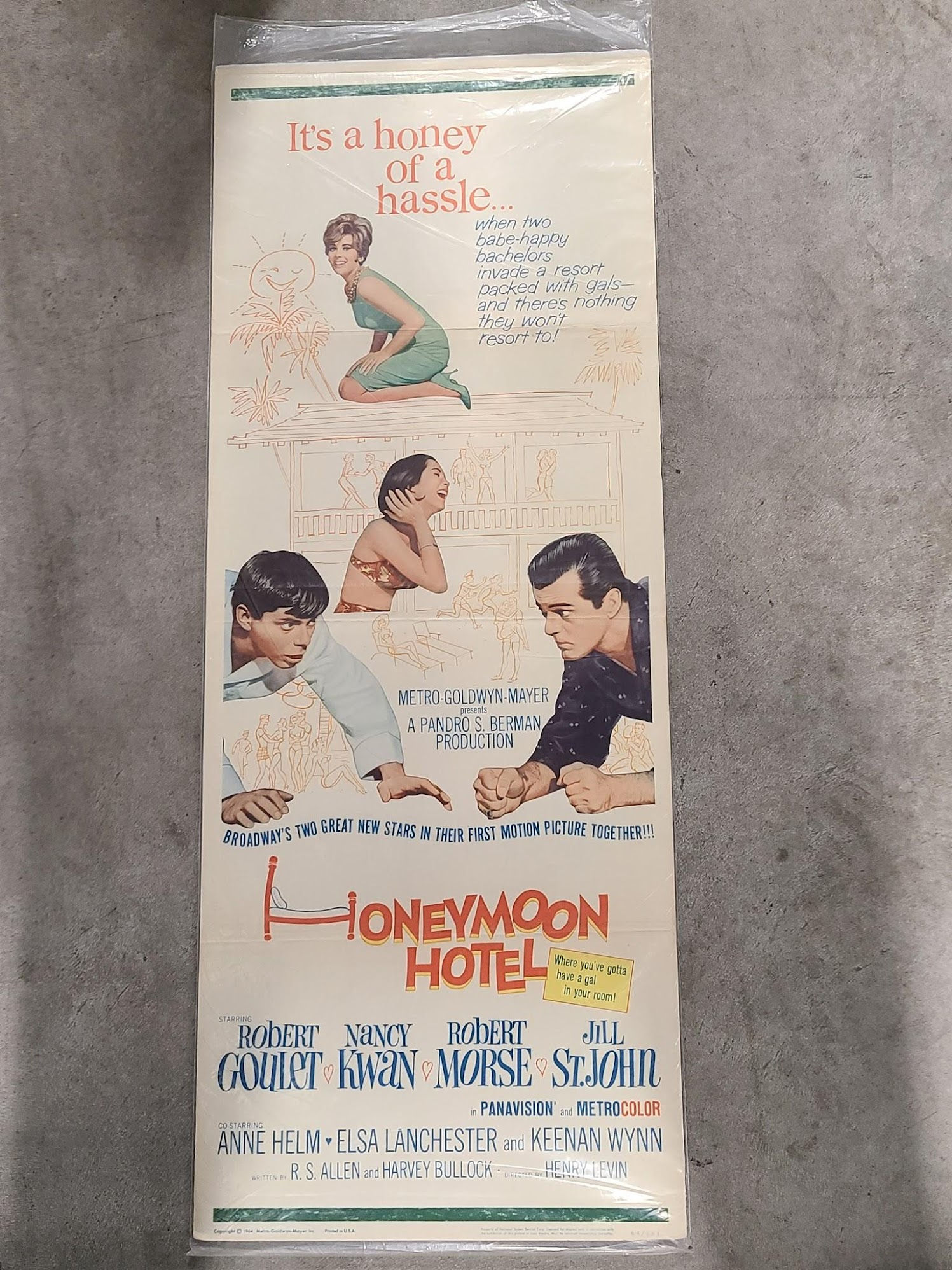 Honeymoon Hotel 1964 Inserts