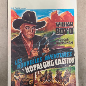 Hopalong Cassidy 1950's Belgium