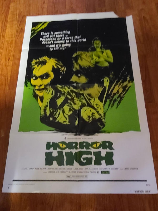 Horror High 1974 1 Sheets/US