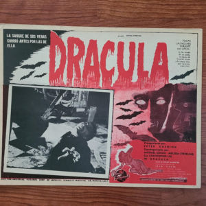 Horror Of Dracula 1958 Mexican Lobby Cards
