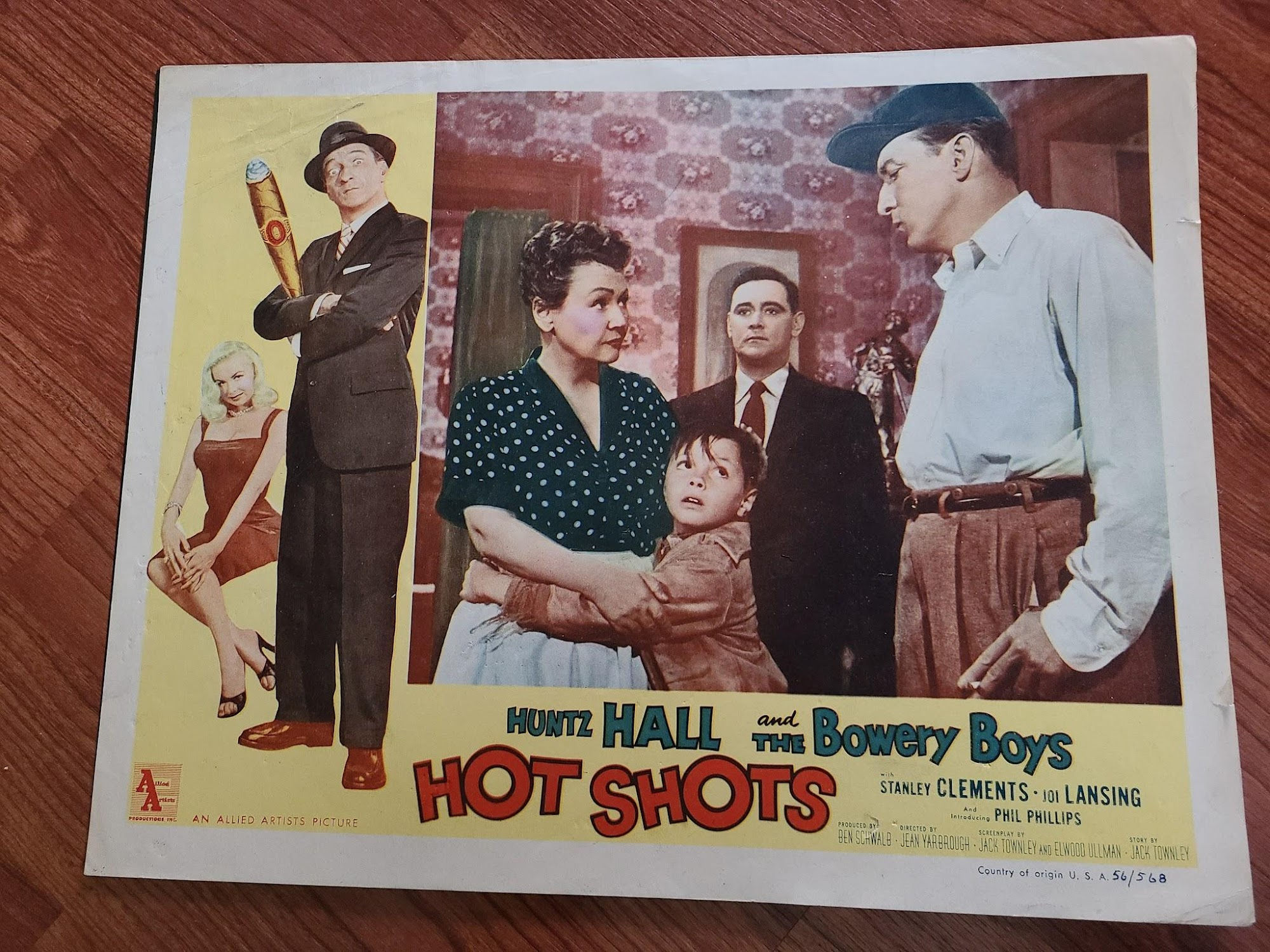 Hot Shots 1956 General Lobby Cards