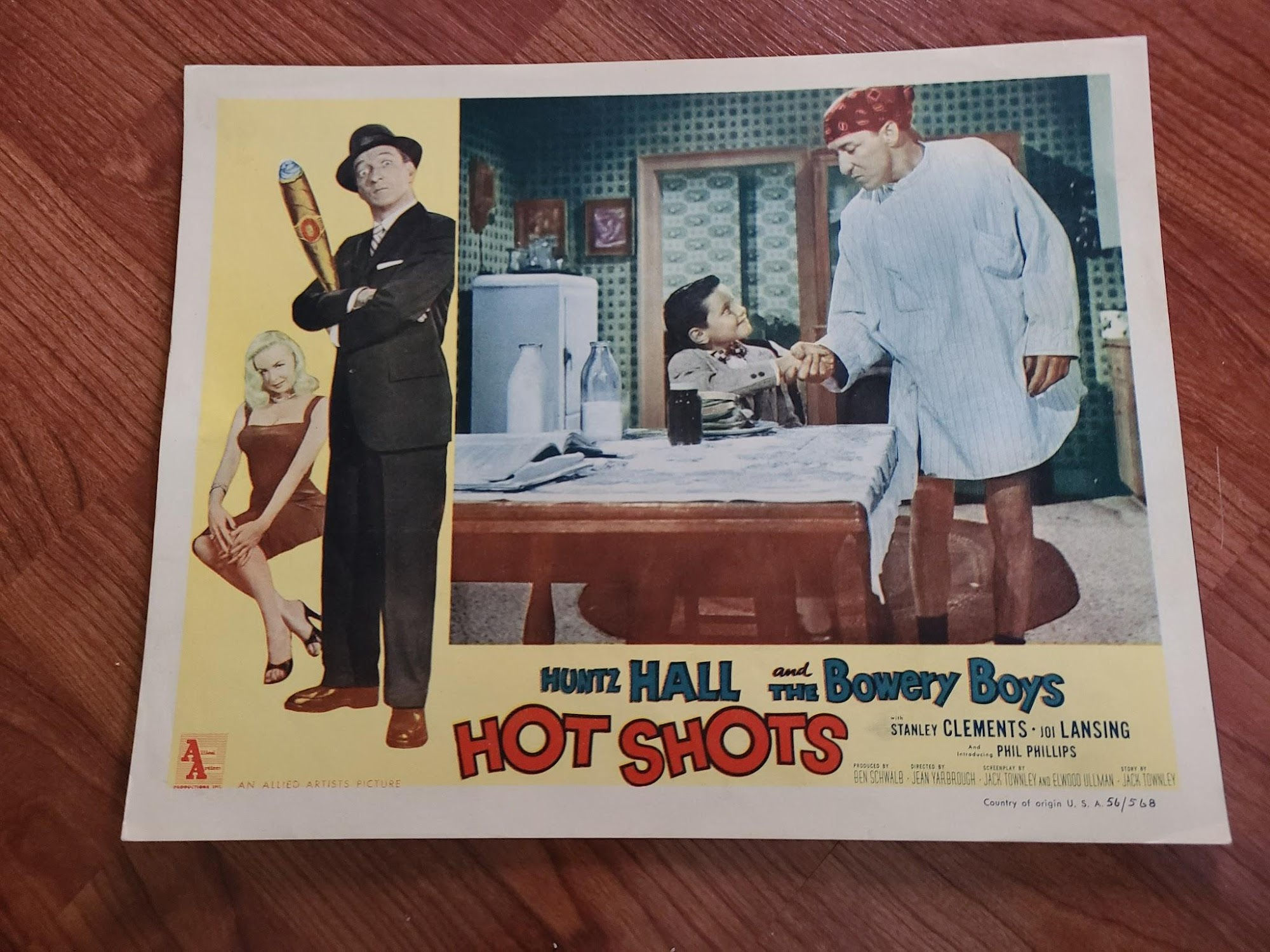 Hot Shots 1956 General Lobby Cards