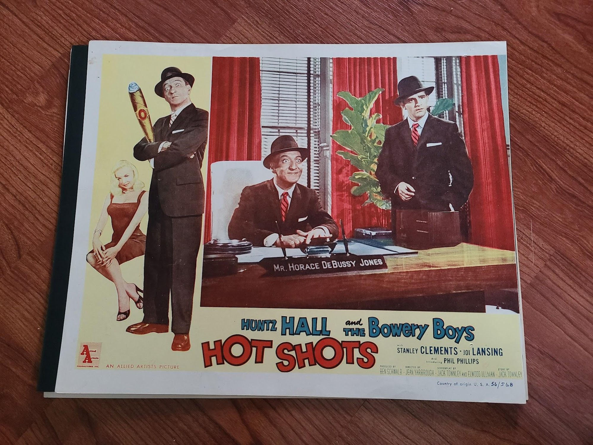Hot Shots 1956 General Lobby Cards