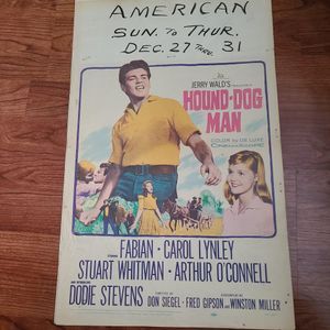 Hound Dog Man 1960 Window Cards