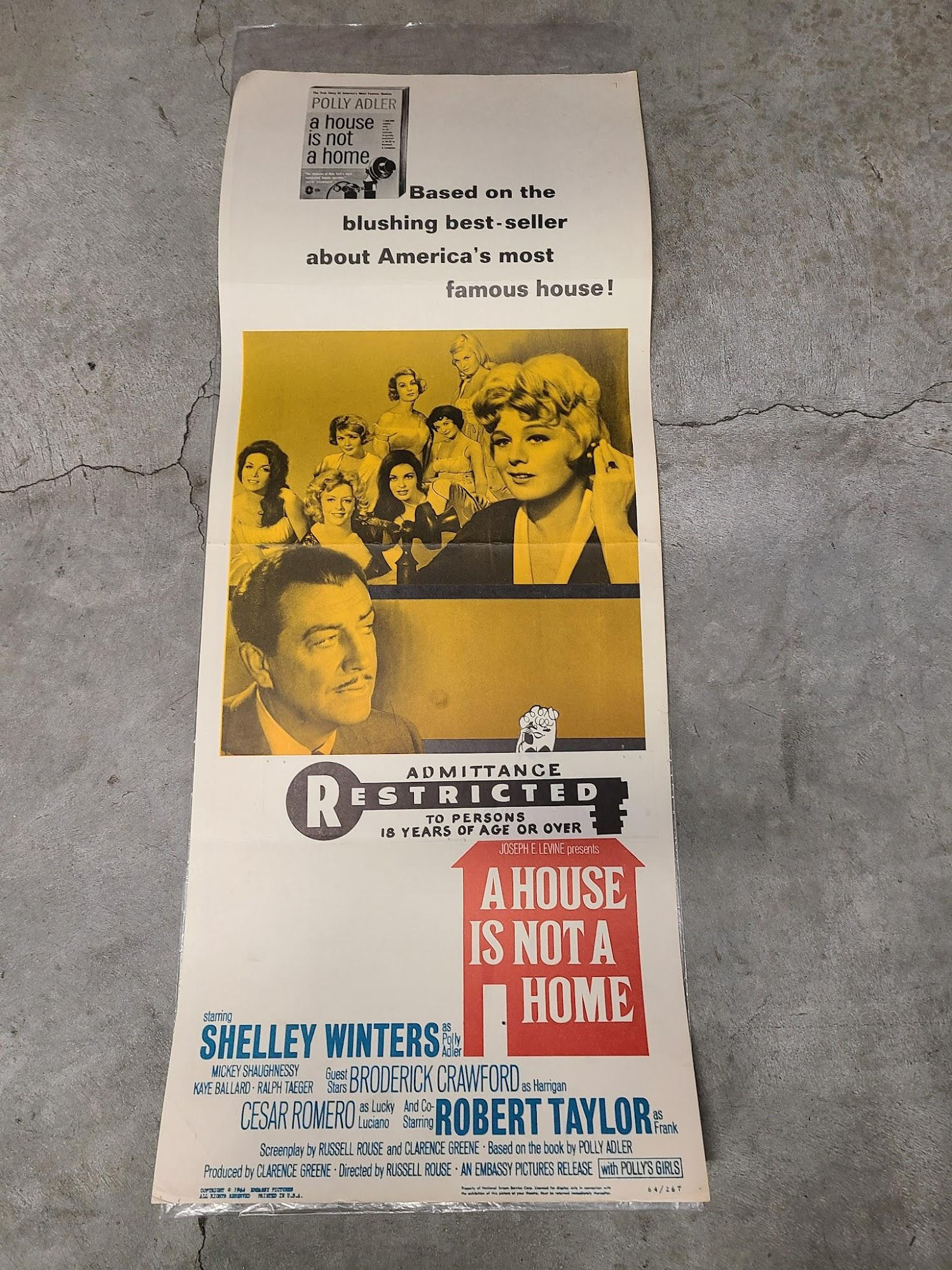 House Is Not A Home 1964 Inserts