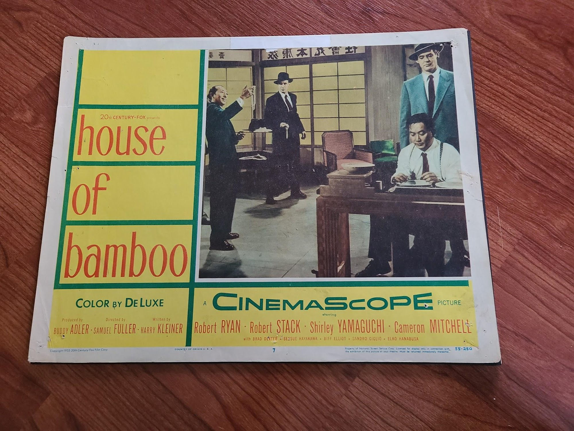 House Of Bamboo 1955 General Lobby Cards