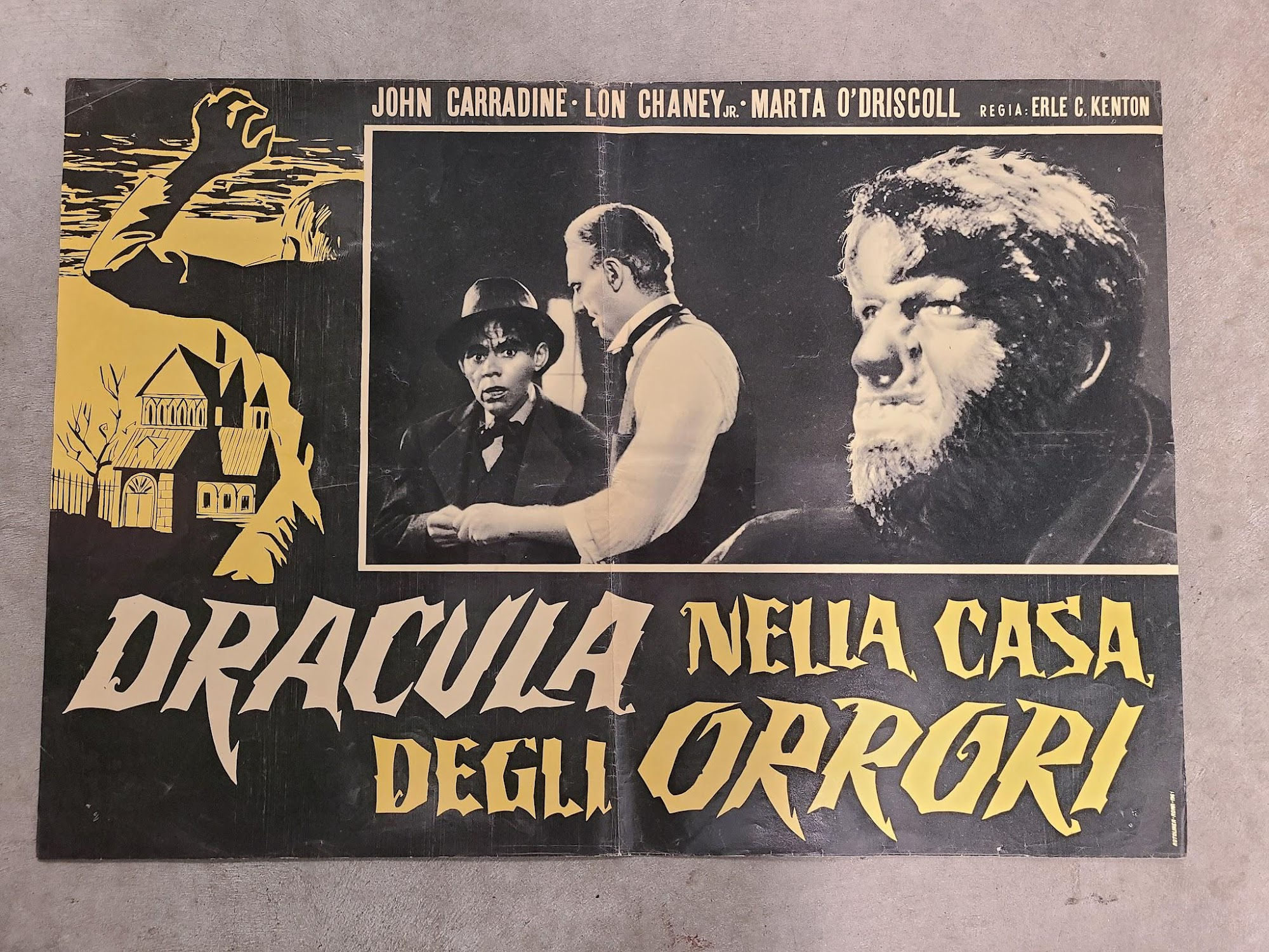 House Of Dracula 1945 Fotobusta
