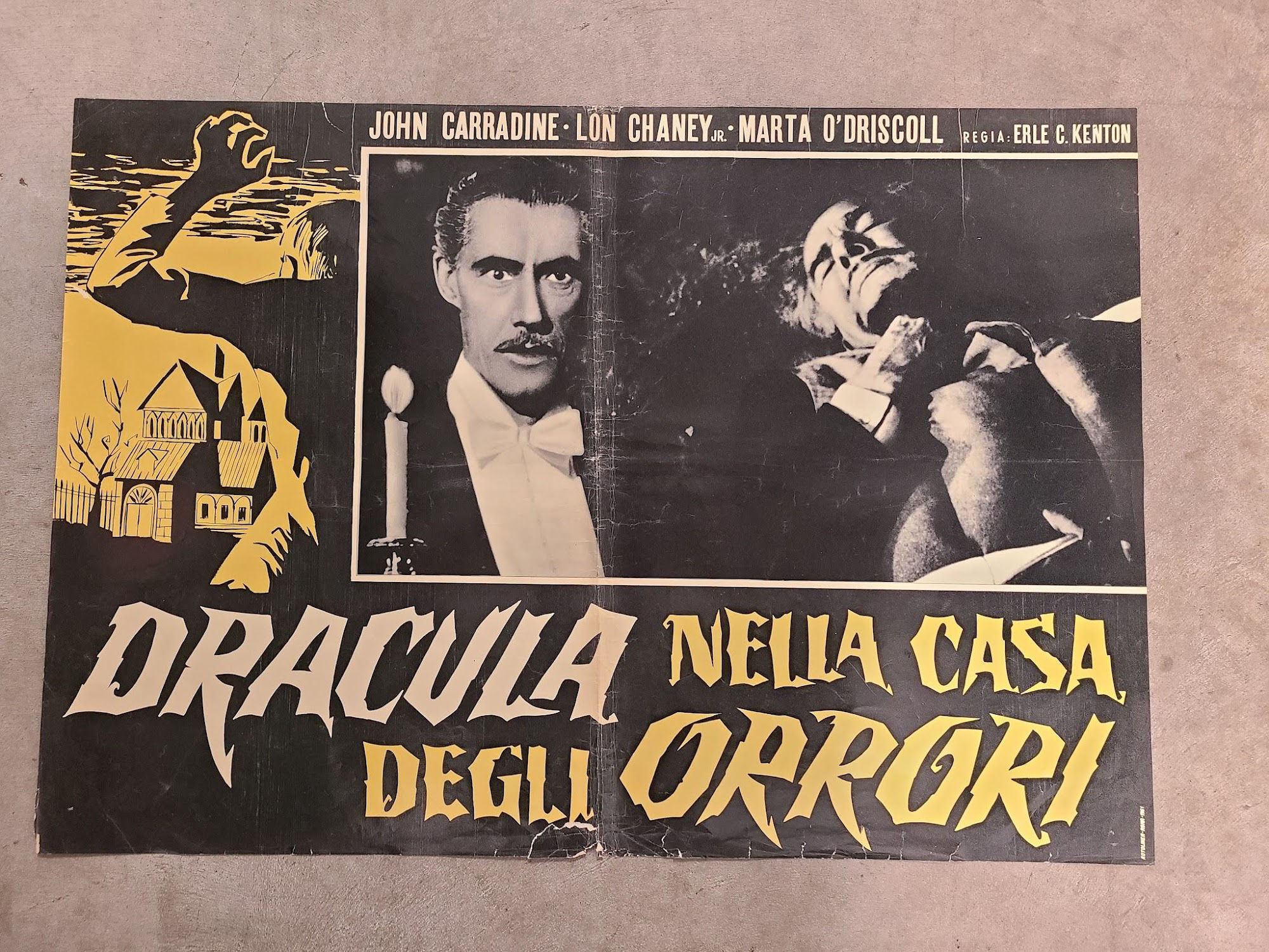 House Of Dracula 1945 Fotobusta