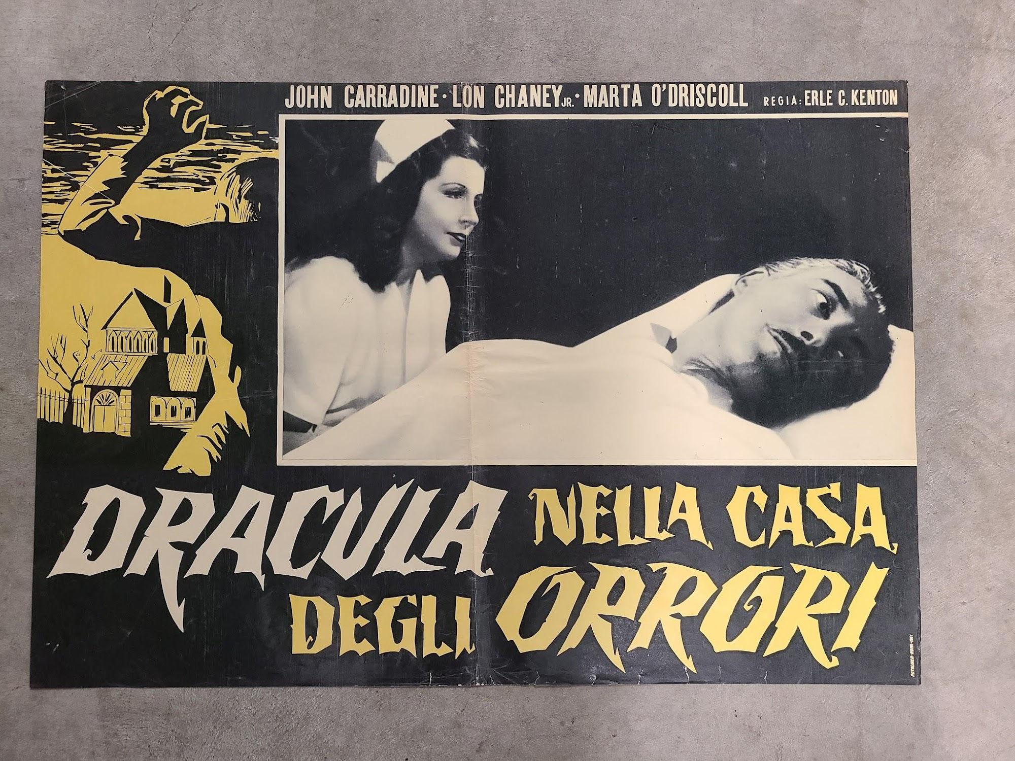 House Of Dracula 1945 Fotobusta