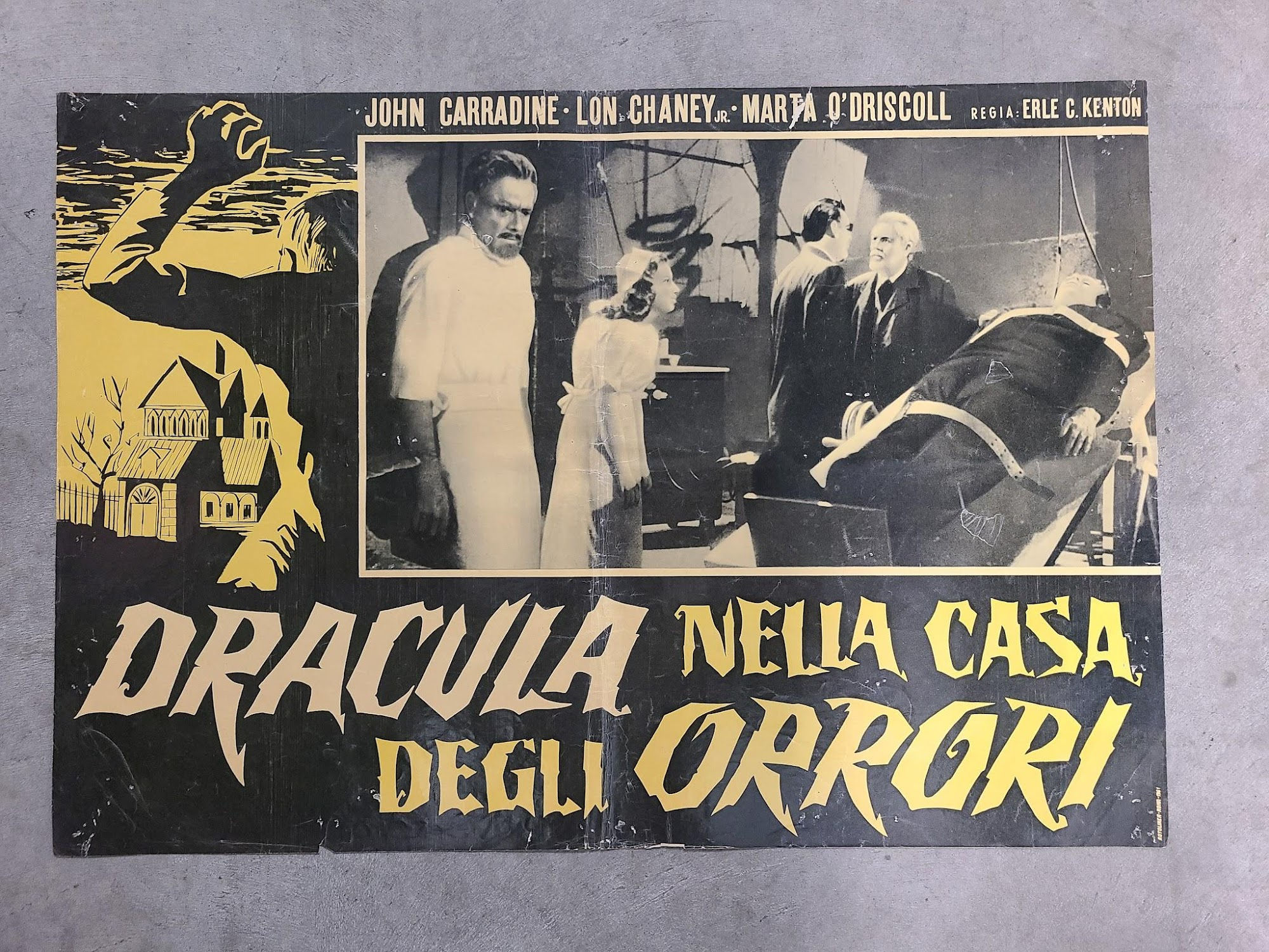 House Of Dracula 1945 Fotobusta