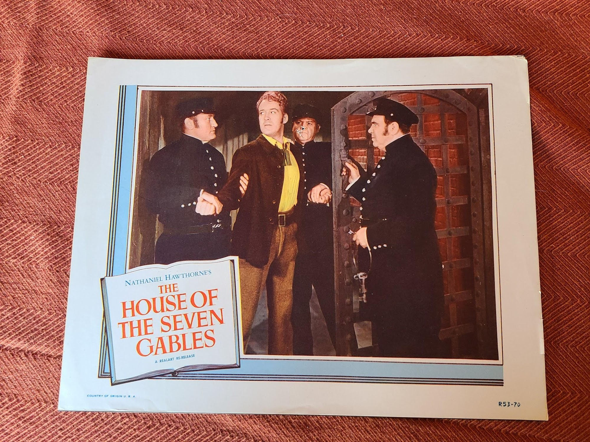 House Of Seven Gables 1940 General Lobby Cards