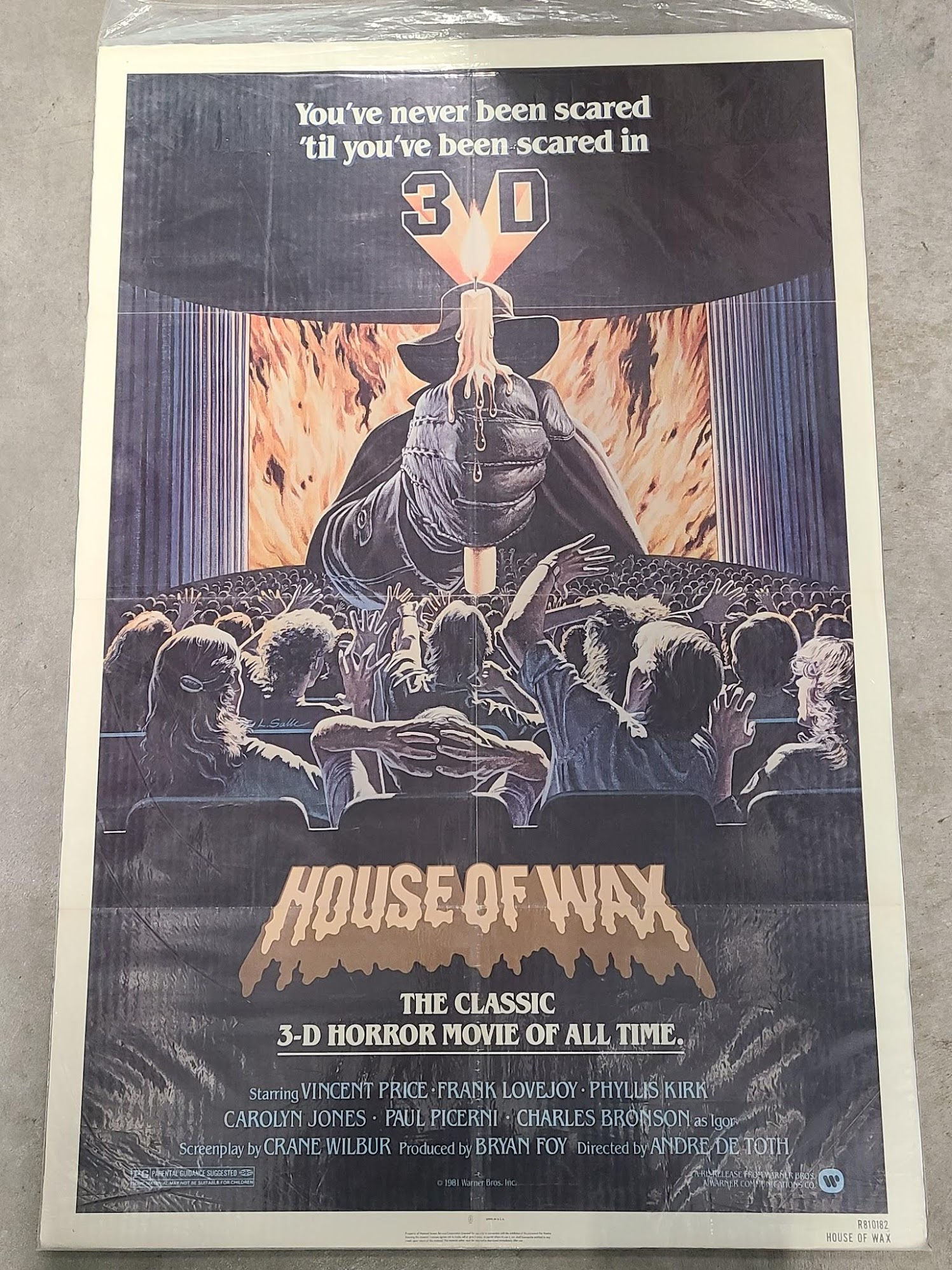House Of Wax 1953 1 Sheets/US