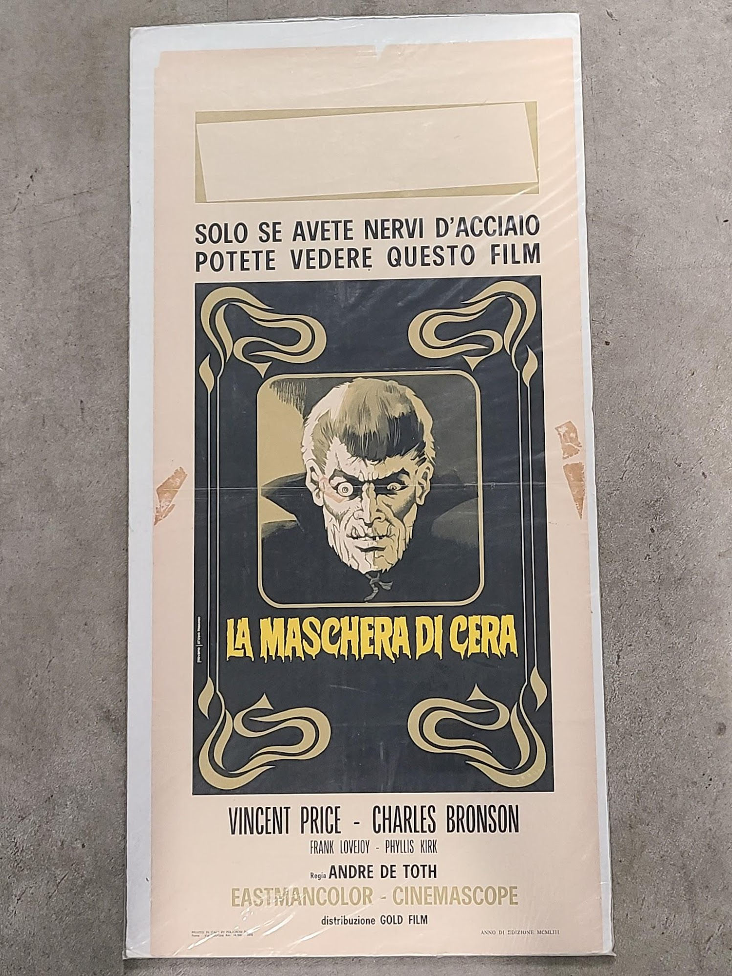 House Of Wax 1953 Locodina