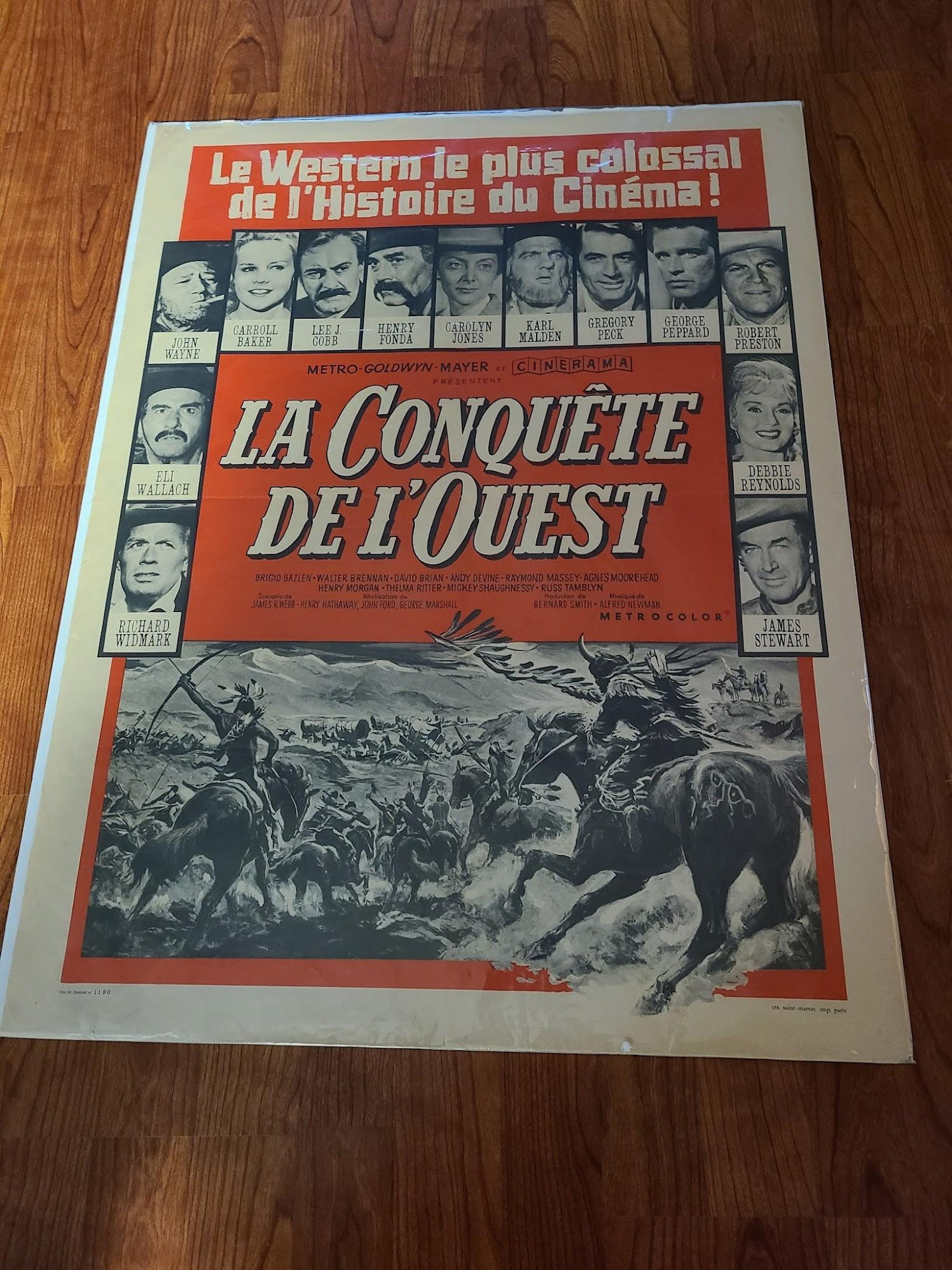 How The West Was Won 1962 French