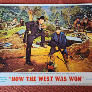How The West Was Won 1962 Western Lobby Cards