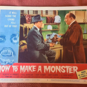 How To Make A Monster 1958 Scifi/Horror