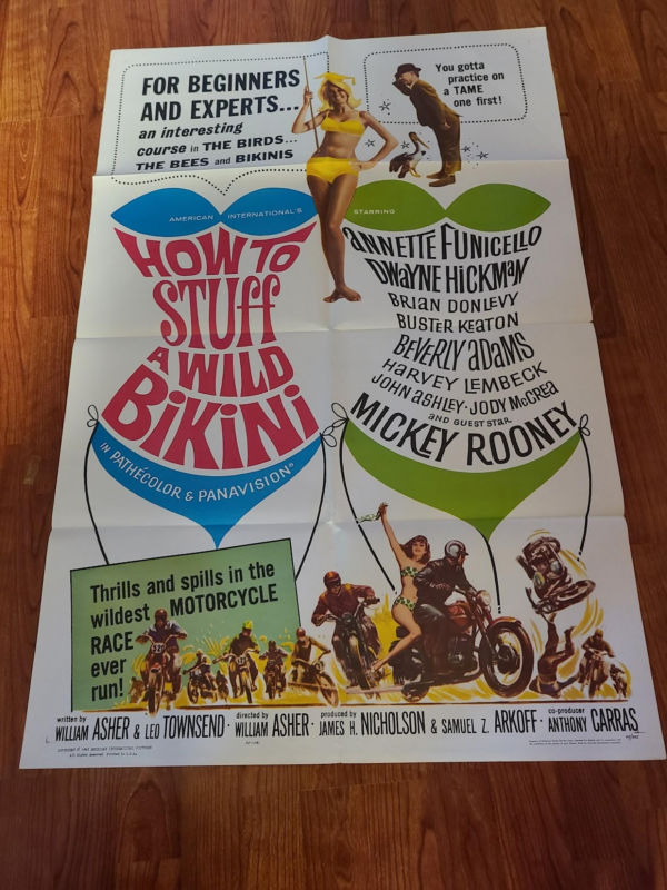 How to Stuff a Wild Bikini 1965 1 Sheets/US