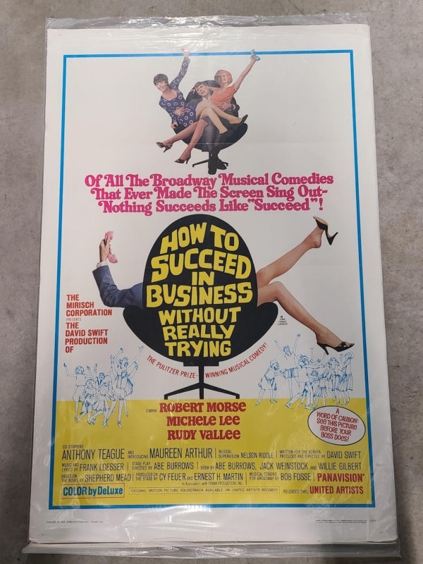 How To Succeed In Business/ Without Trying 1967 1 Sheets/US