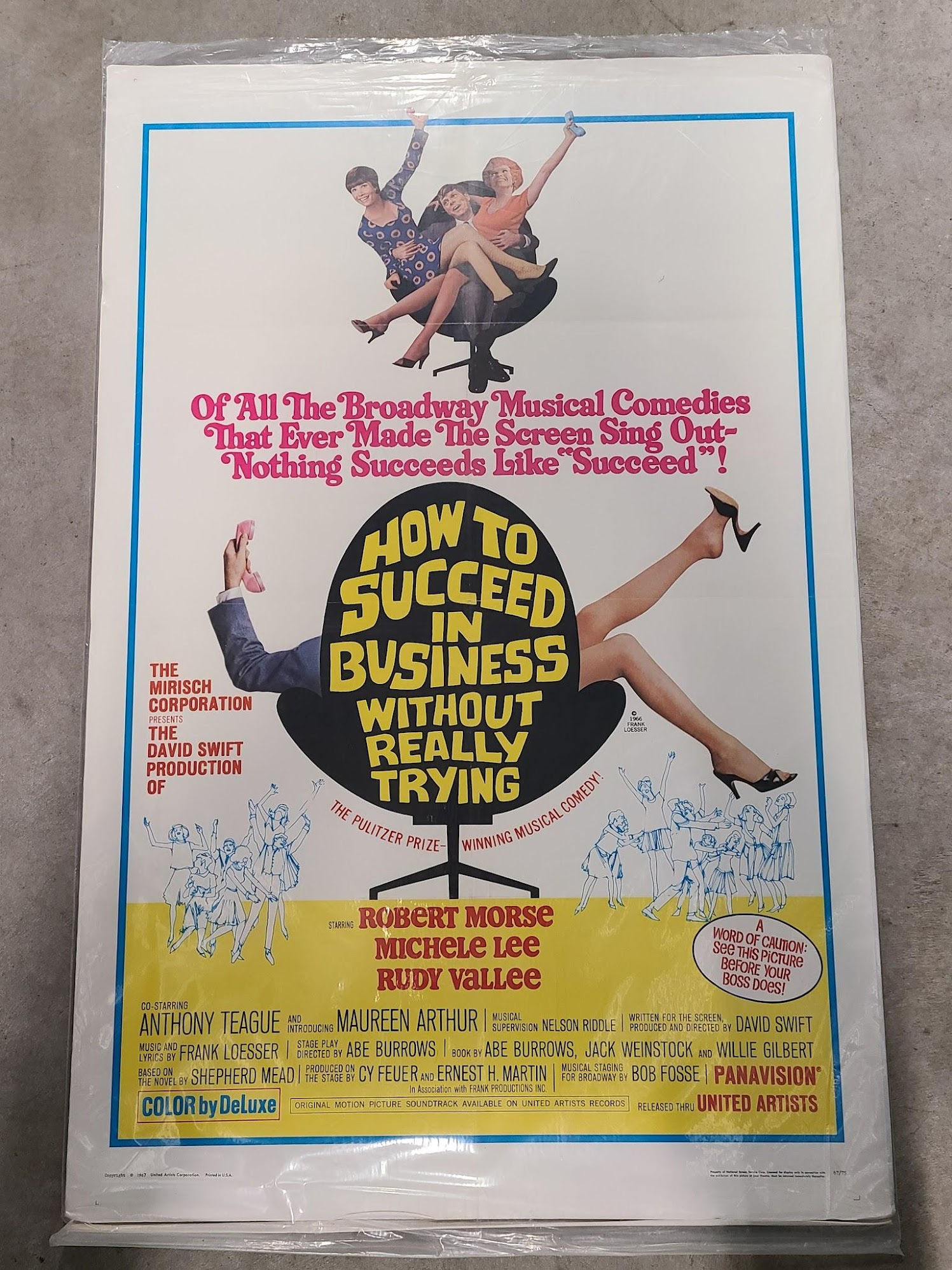 How To Succeed In Business/ Without Trying 1967 1 Sheets/US