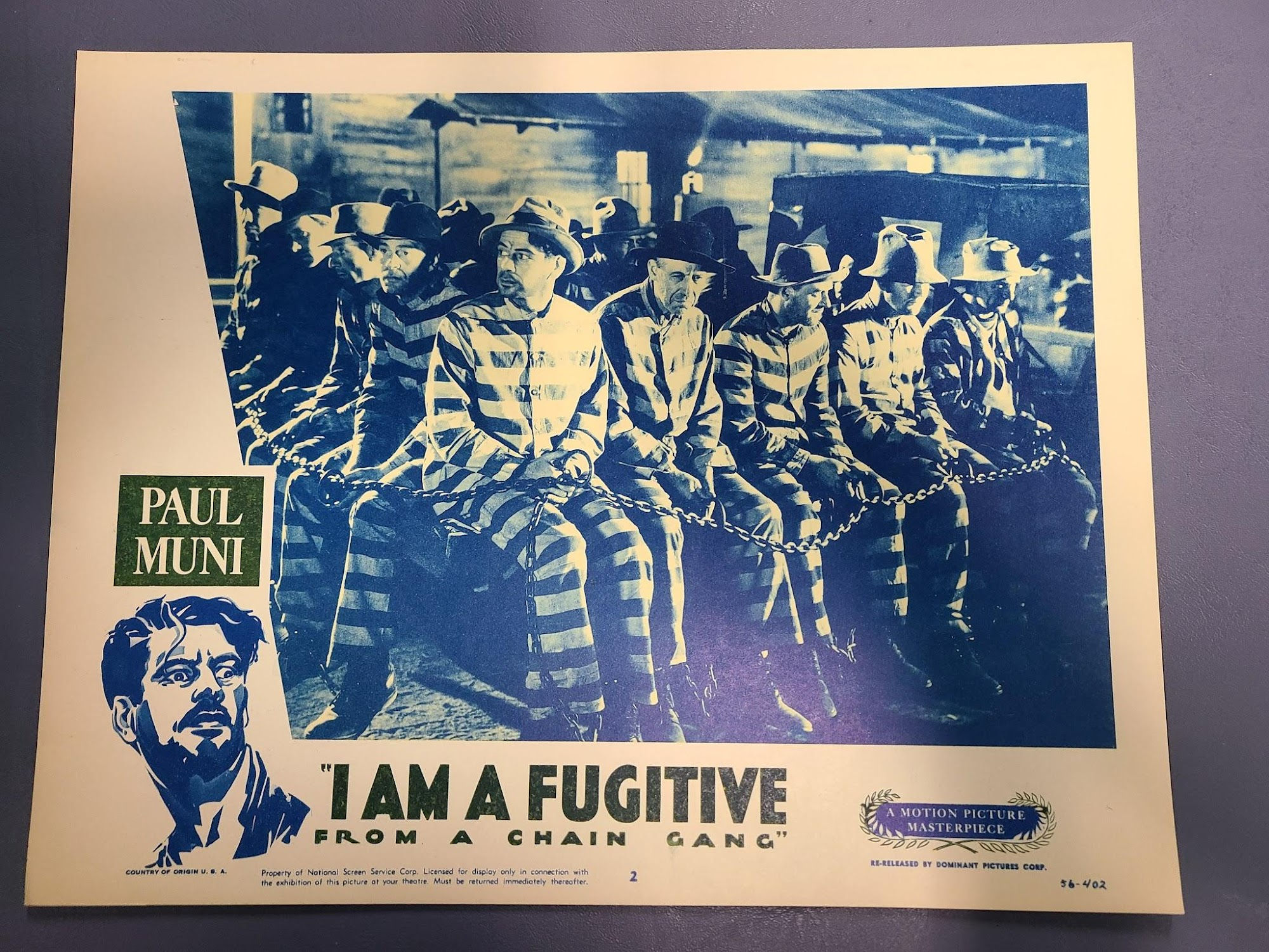 I Am A Fugitive From A Chain Gang 1932 General Lobby Cards