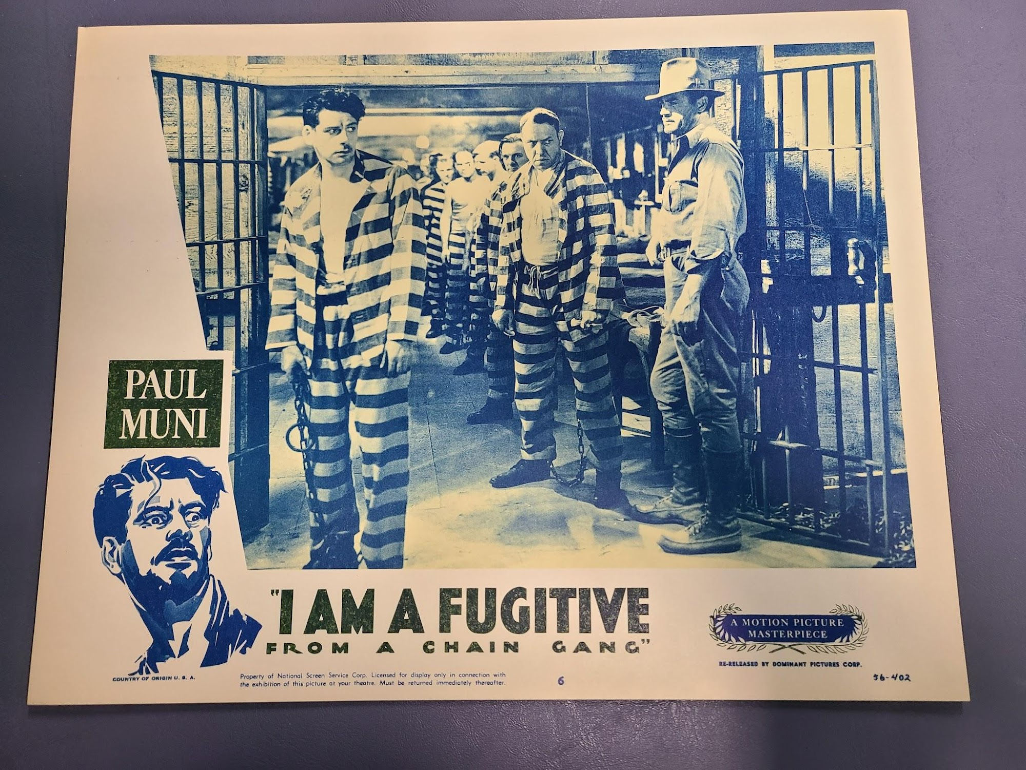 I Am A Fugitive From A Chain Gang 1932 General Lobby Cards