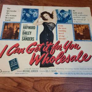 I Can Get It For Wholesale 1951 Title Cards