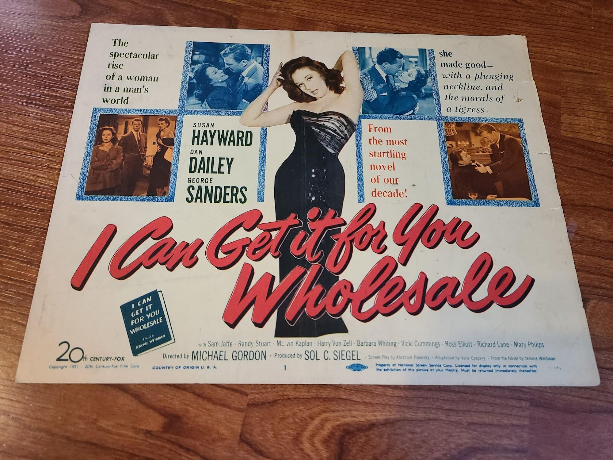 I Can Get It For Wholesale 1951 Title Cards