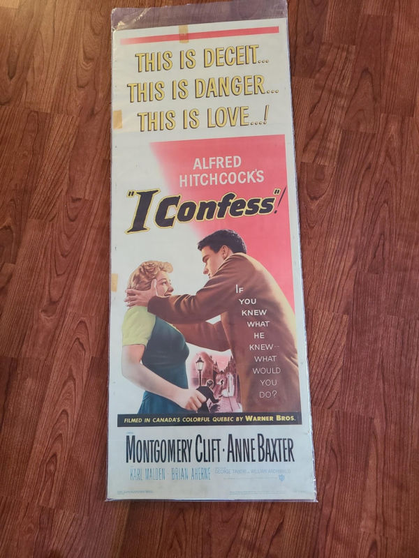 I Confess 1953 Inserts
