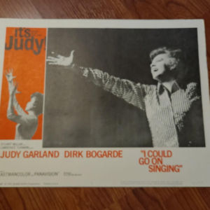 I Could Go On Singing 1963 General Lobby Cards
