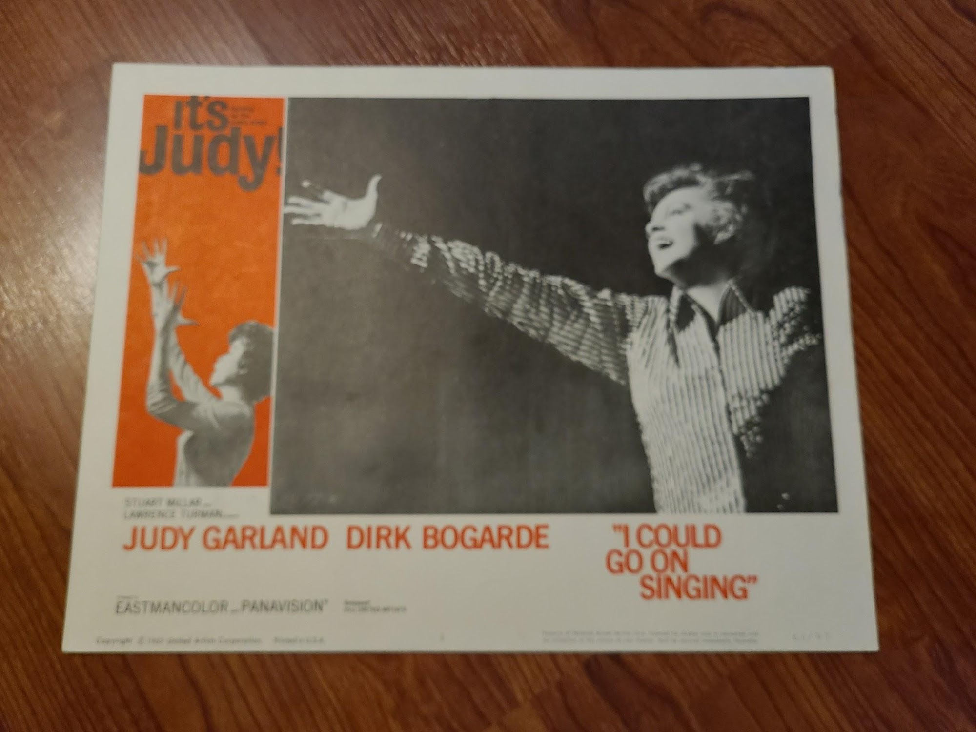 I Could Go On Singing 1963 General Lobby Cards