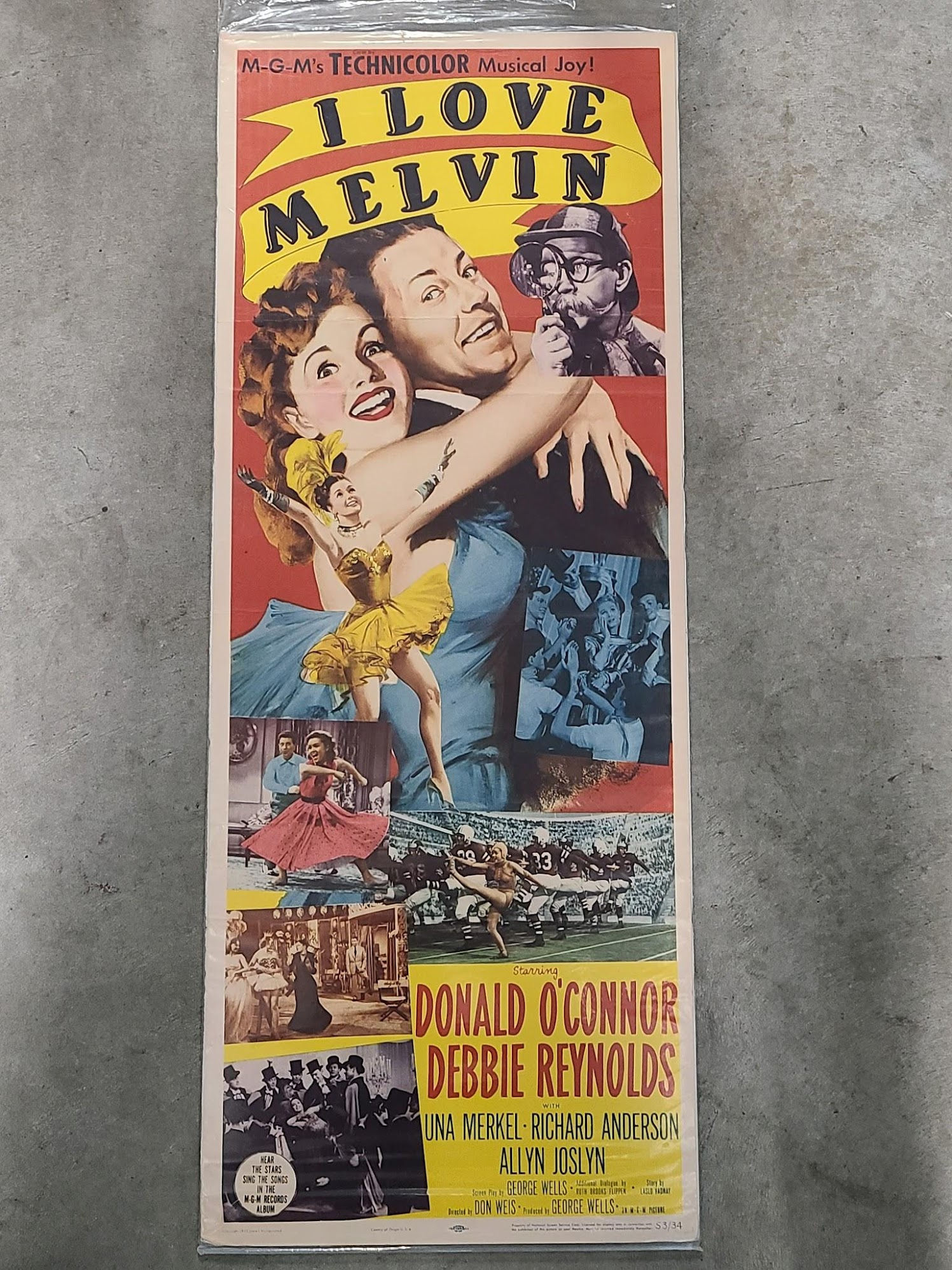 I Love Melvin 1953 Inserts