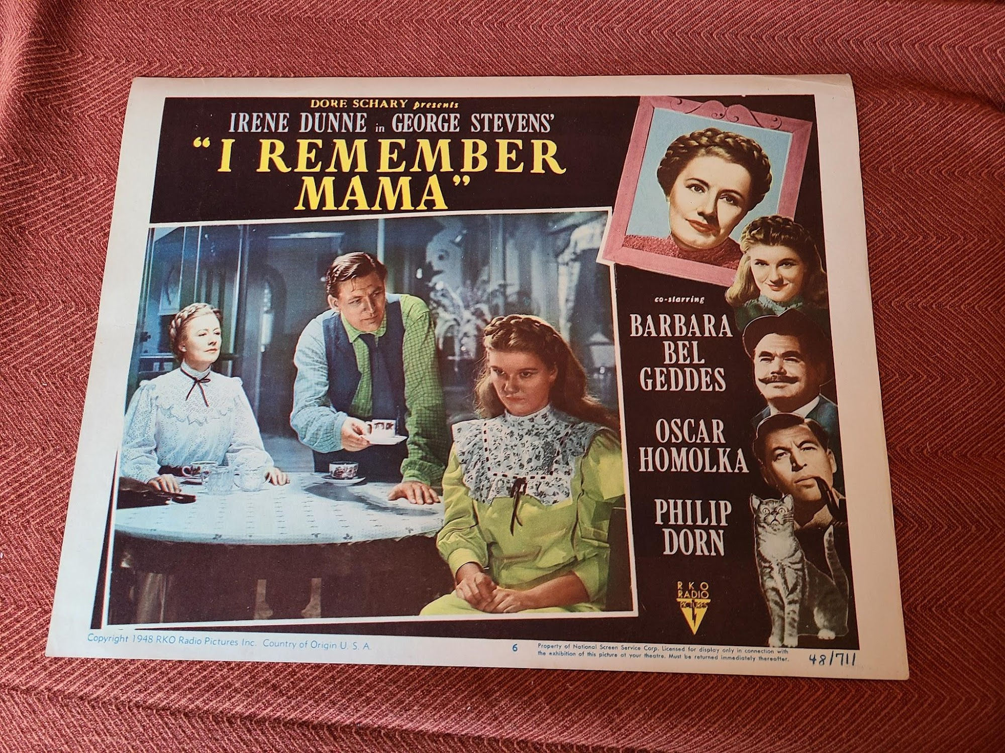 I Remember Mama 1948 General Lobby Cards
