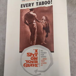 I Spit On Your Grave 1962 1 Sheets/US