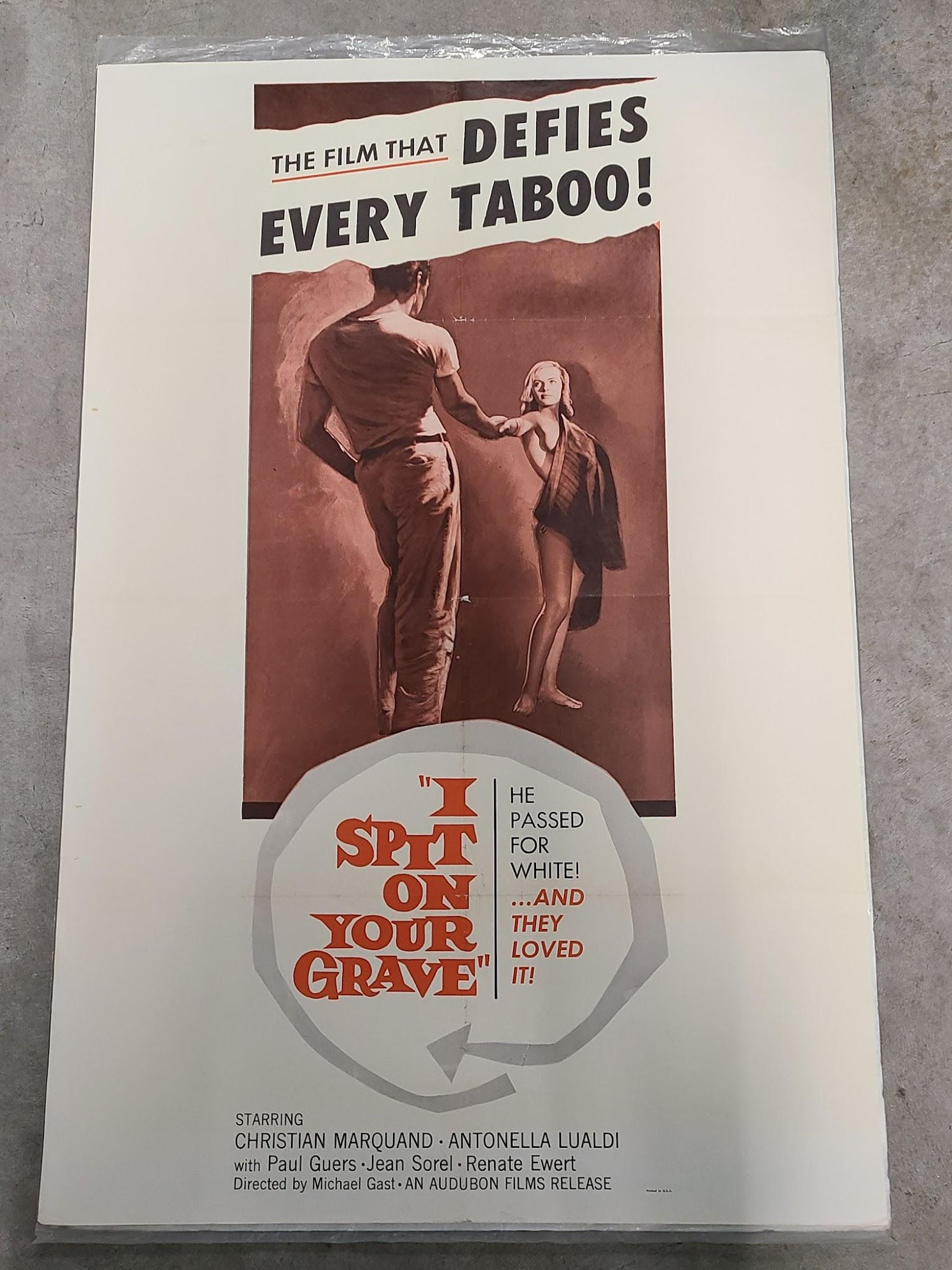 I Spit On Your Grave 1962 1 Sheets/US