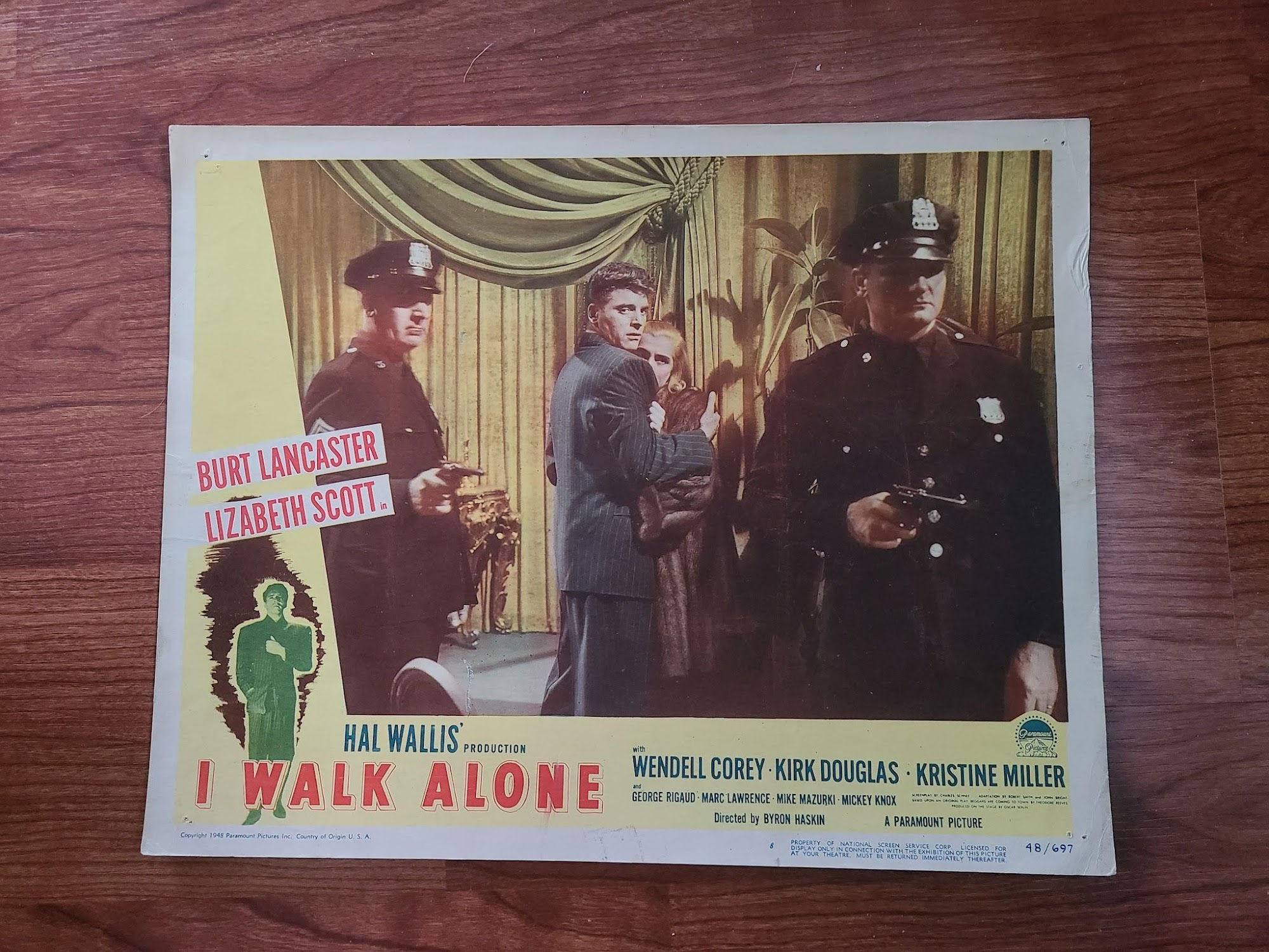 I Walk Alone 1947 General Lobby Cards